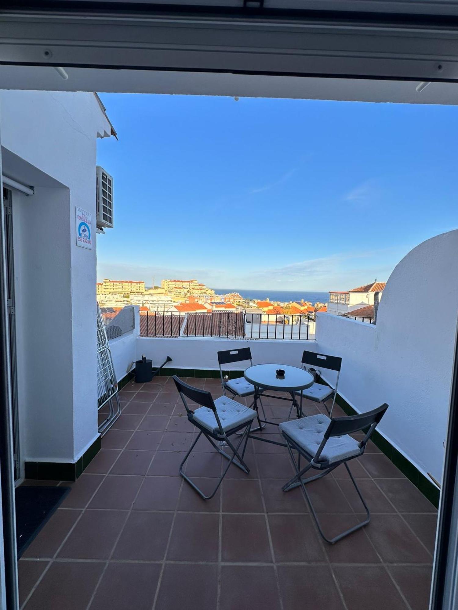 El Atico Con Vistas Al Mediterraneo Parking Y Piscina 6P Rincón de la Victoria Kültér fotó