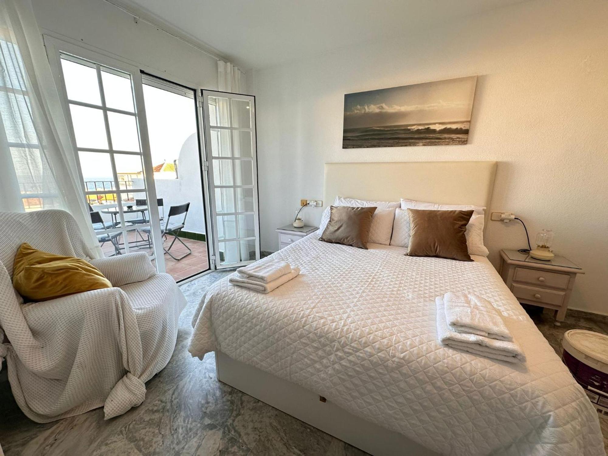 El Atico Con Vistas Al Mediterraneo Parking Y Piscina 6P Rincón de la Victoria Kültér fotó